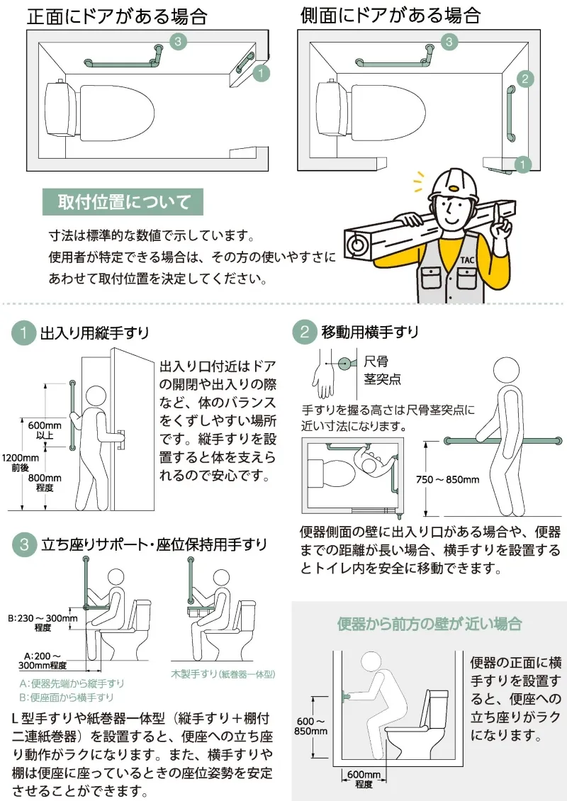 トイレ手すり3