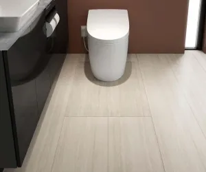 トイレの床